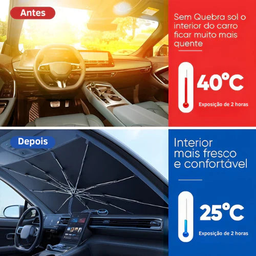 Protetor Solar Automotivo Para-Brisa Carro Universal Protexcar™ + Brinde Exclusivo (40% OFF SOMENTE ATÉ HOJE 23:59🔥)