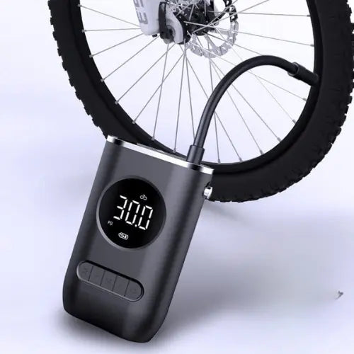 Compressor de Ar Portátil Elétrico Digital Calibrador JetPro™ + Bicos Grátis