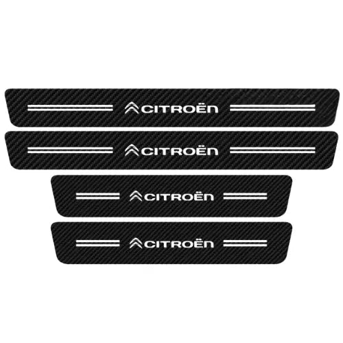 Kit Protetor Soleira Personalizado Universal Para Carro 4 Peças [OFERTA ESPECIAL LIMITADA 🔥]