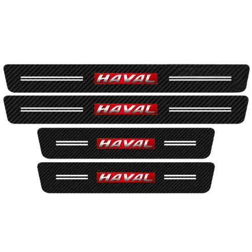 Kit Protetor Soleira Personalizado Universal Para Carro 4 Peças [OFERTA ESPECIAL LIMITADA 🔥]