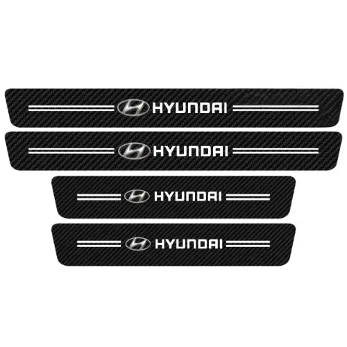 Kit Protetor Soleira Personalizado Universal Para Carro 4 Peças [OFERTA ESPECIAL LIMITADA 🔥]