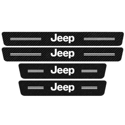 Kit Protetor Soleira Personalizado Universal Para Carro 4 Peças [OFERTA ESPECIAL LIMITADA 🔥]