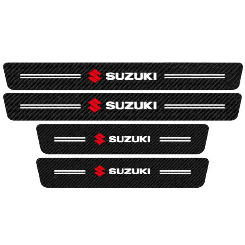 [PAGUE 1 LEVE 4] Protetor Soleira Personalizado Universal Para Carro Carfiber™ + Brinde Grátis