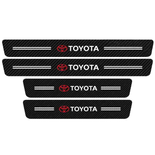 Kit Protetor Soleira Personalizado Universal Para Carro 4 Peças [OFERTA ESPECIAL LIMITADA 🔥]