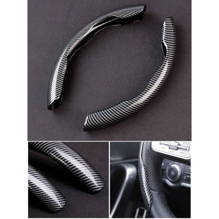 Capa de Volante de Carro Protetora Carbono Proteção Direção Tampa do Volantes Universal Antiderrapante Resistente Veicular